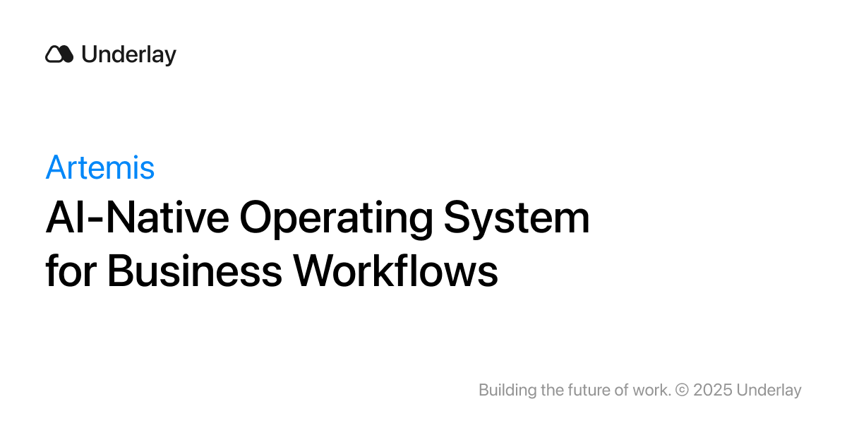 Artemis – AI Operating System for Business Workflows